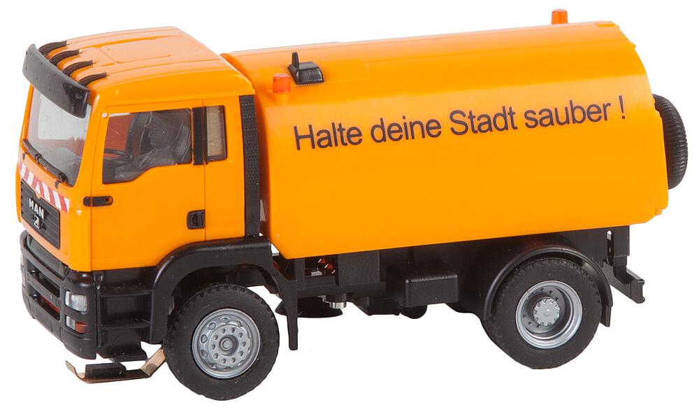 Faller 161482   H0  Camion MAN TGA Balayeuse(HERPA) 