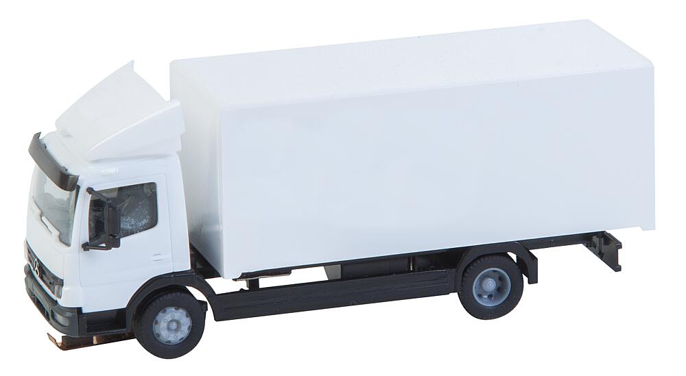 Faller 161642   H0  Camion Atego MB, blanc (HERPA) 