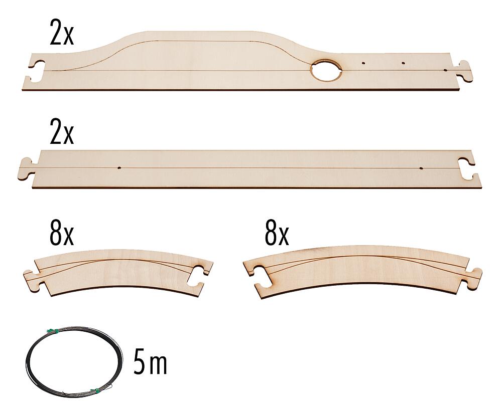 Faller 161900   H0  Set de base Laser-Street Éléments routiers 967 x 600 mm