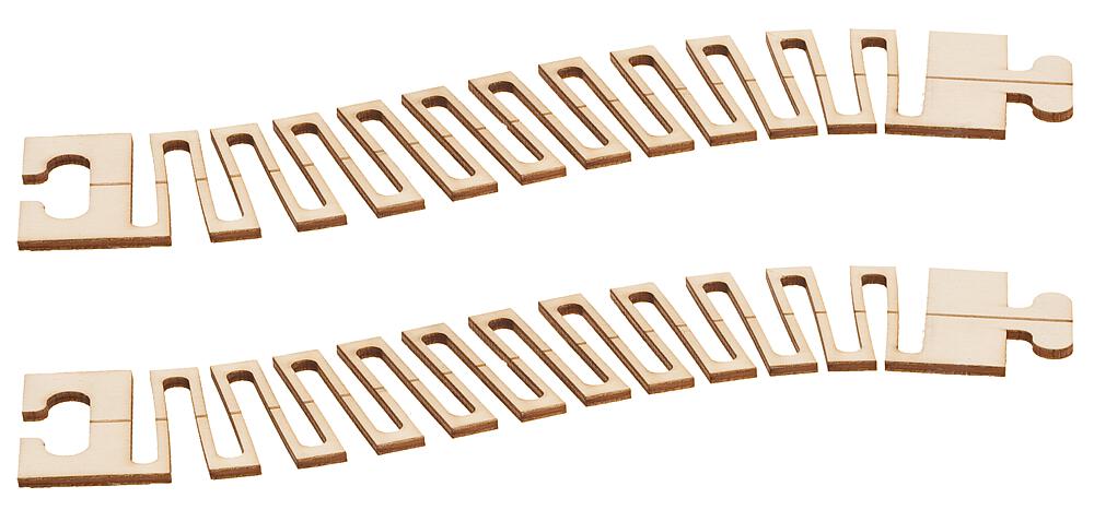 Faller 161931   H0  Laser-Street voie de conduite flexible 250 x 50 mm (2 x)