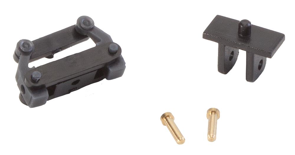 Faller 163053   H0  Essieu avant, monté pour voiture mince, sans roues (9 mm) 