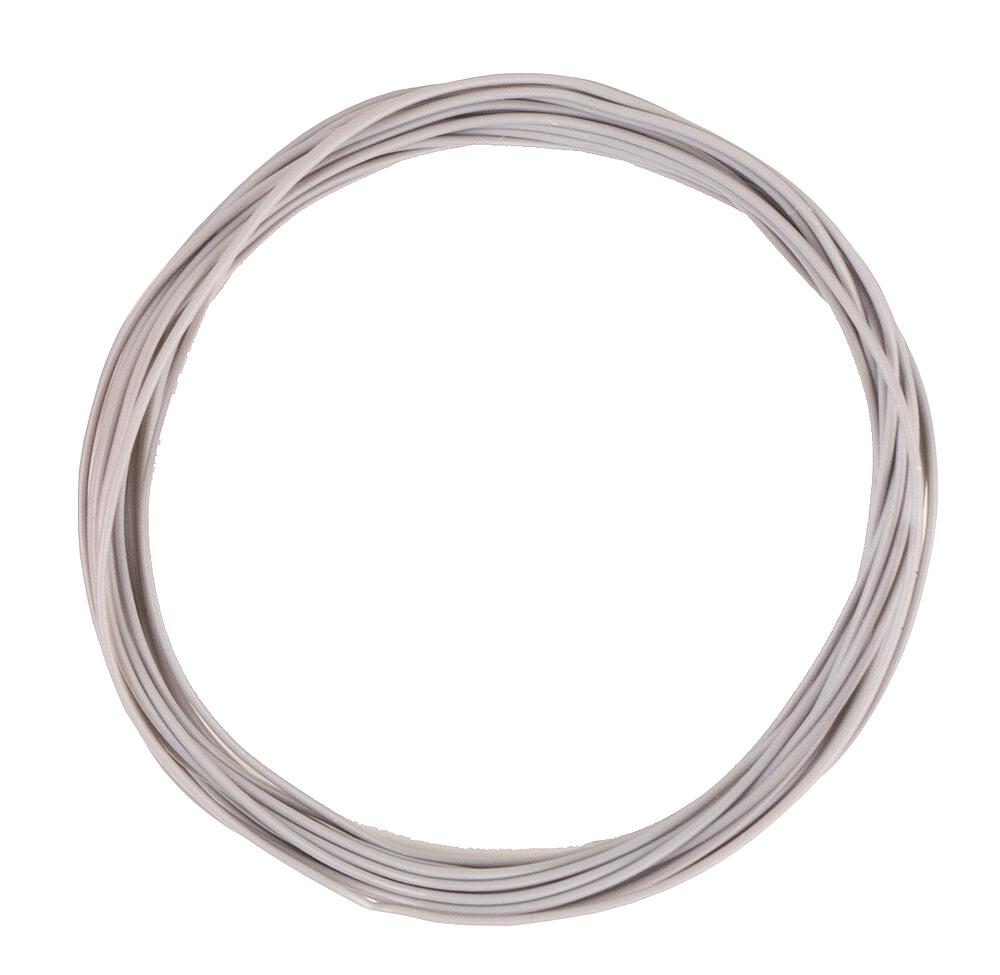 Faller 163784   H0, TT, N, Z  Fil torsadé 0,04 mm², gris, 10 m 