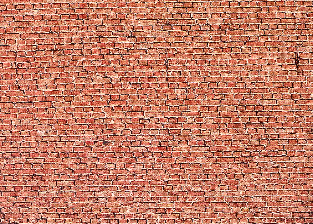 Faller 170607   H0  Plaque de mur, Clinker 250 x 125 x 0,5 mm