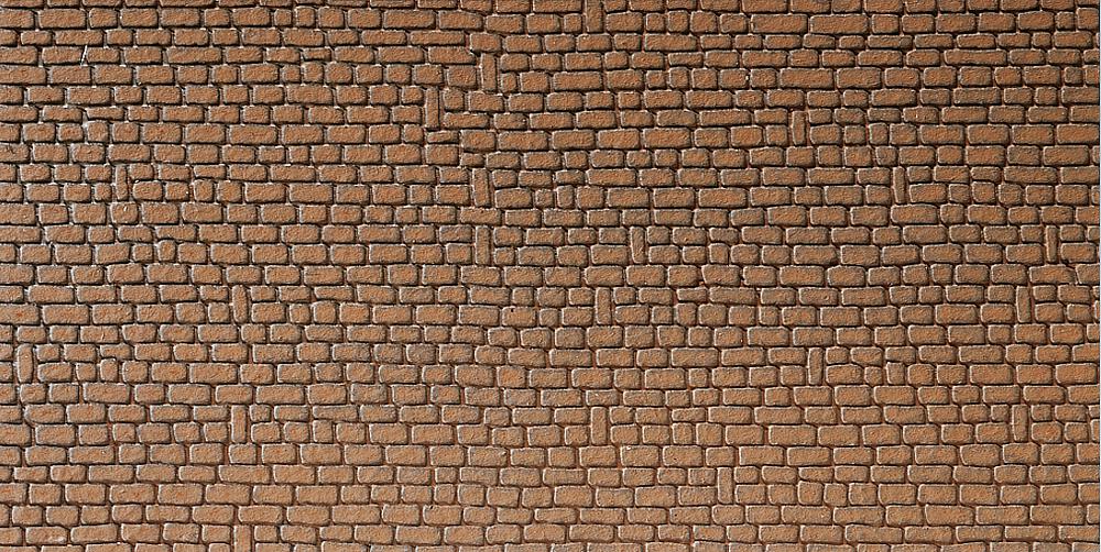 Faller 170611   H0  Plaque de mur, Grès, jaune 250 x 125 x 0,5 mm