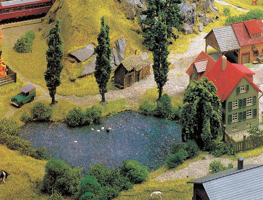 Faller 170791   H0, TT, N, Z  Feuille de Lac 530 x 260 mm