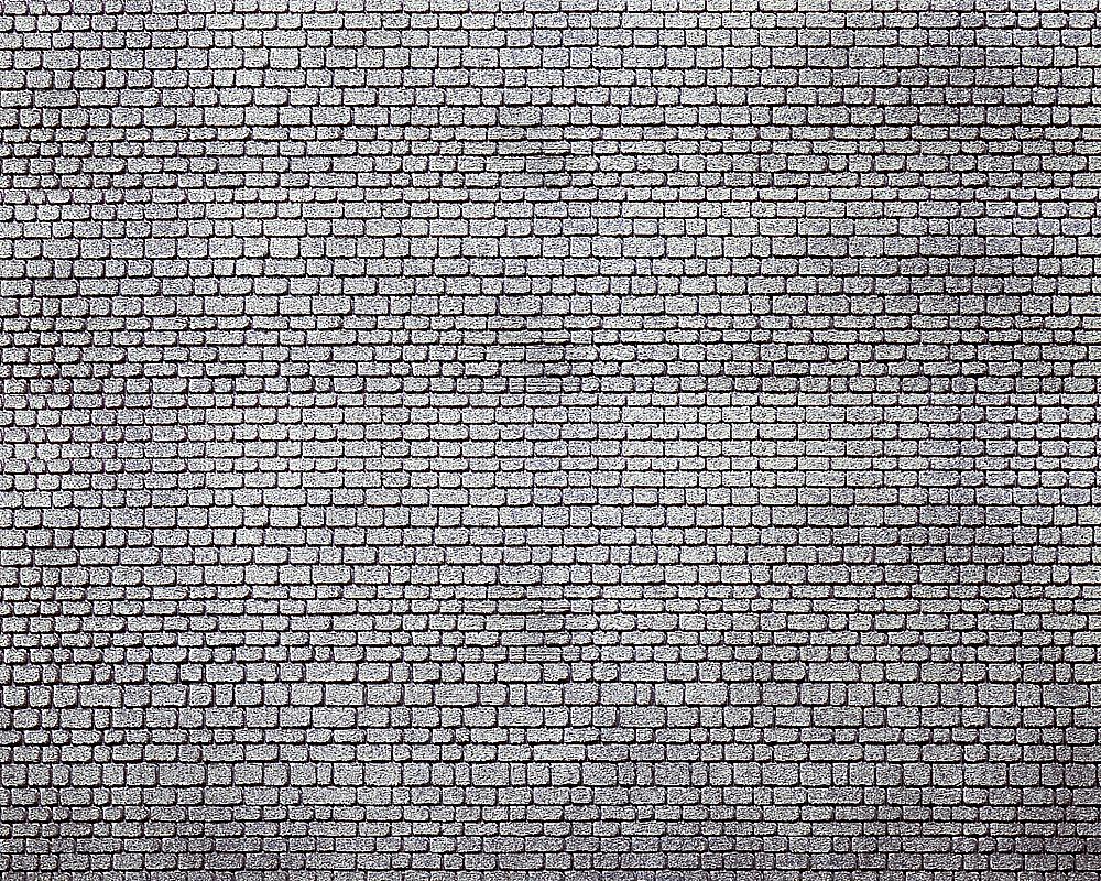Faller 170805   H0  Dalle décorative, Pierre de taille, grise 370 x 125 x 6 mm (2 x)