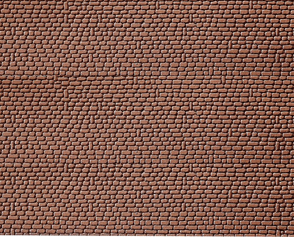 Faller 170806   H0  Dalle décorative, Grès, rouge 370 x 125 x 6 mm (2 x)