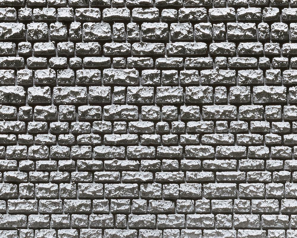 Faller 170863   H0  Dalle de décoration Pros, Maçonnerie de panneresses 370 x 125 x 6 mm (2 x)