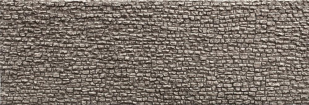Faller 170864   H0  Dalle de décoration Pros, Mur en pierres sèches 370 x 125 x 6 mm (2 x)