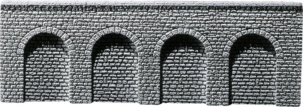 Faller 170890   H0  Dalle décorative arcades Pros, Pierre naturelle taillée 370 x 125 x 13 mm