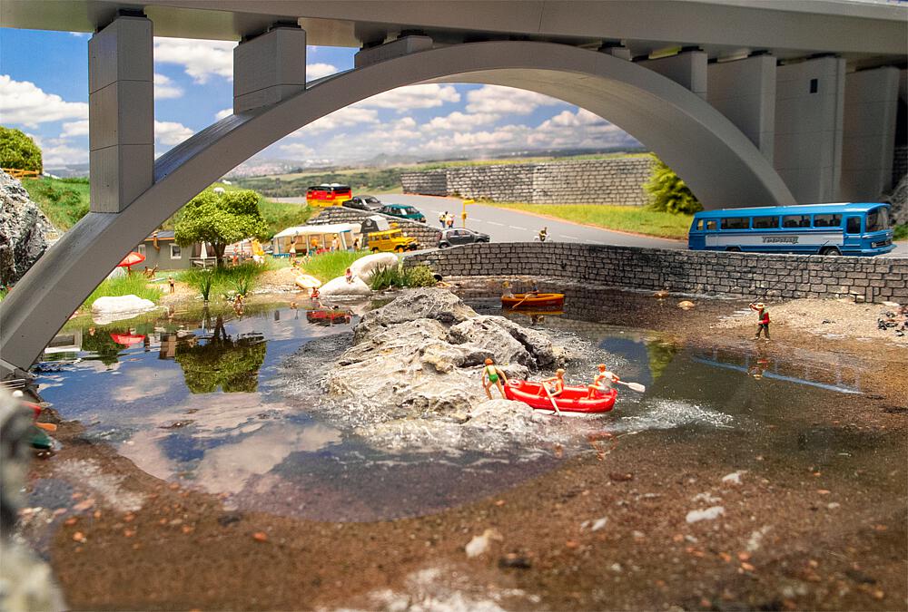 Faller 171656   H0, TT, N, Z  Eau de modélisme 2 composants 