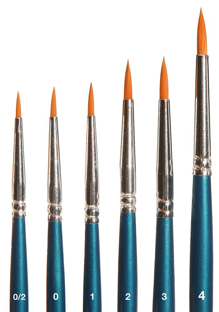 Faller 172151     Pinsel-Set, Rundpinsel, synthetisch 