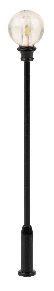 Faller 180204   H0  Réverbère de parc LED, lampe boule rapportée, froid blanc 