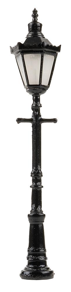 Faller 180212   H0  Réverbère de parc LED, lanterne hexagonale à couronne, blanch chaud 