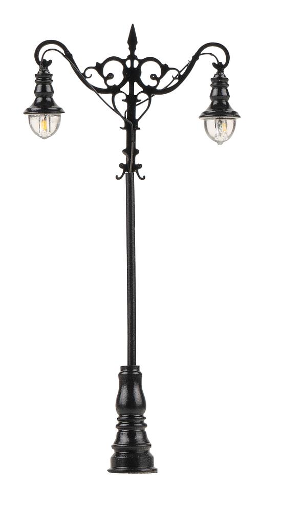 Faller 180214   H0  Réverbère LED, lampes boules suspendues, blanch chaud 