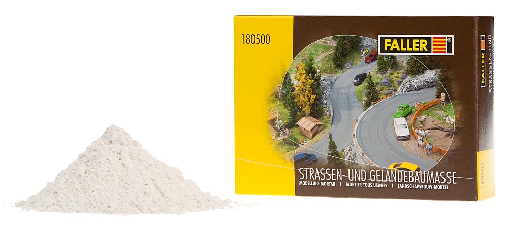 Faller 180500   H0, TT, N, Z  Mastic de chaussée et de terrain, 500 g 