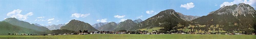 Faller 180517   H0, TT, N  Agrandissement du décor de fond Oberstdorf 2900 x 450 mm