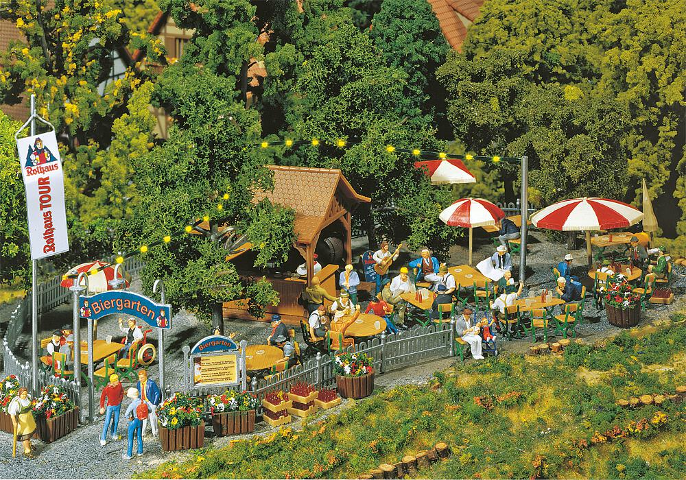 Faller 180564   H0  Brasserie en plein air 54 x 54 x 50 mm