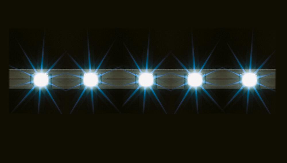 Faller 180648   H0, TT, N, Z  2 Rampes d’éclairage à LED, blanc 