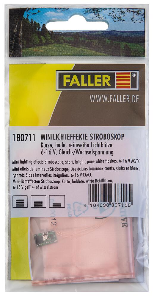 Faller 180711   H0, TT, N  Mini-effets lumineux Stroboscope 