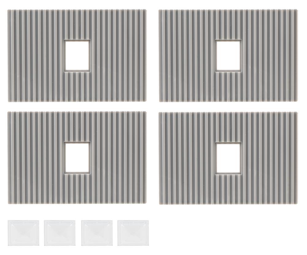 Faller 180888   H0  4 Éléments de toit avec lanterneaux, Goldbeck 50 x 74,5 x 3 mm (4 x)