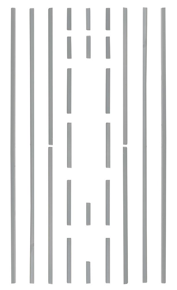 Faller 180897   H0  Parements de coin, Goldbeck 120 x 1,8 x 1,8 mm (4 x), 60 x 1,8 x 1,8 mm (4 x), 20 x 1,8 x 1,8 mm (8 x), 10 x 1,8 x 1,8 mm (8 x)