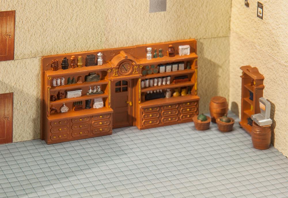 Faller 180923   H0  Aménagement de magasin 68 x 36 x 7 mm