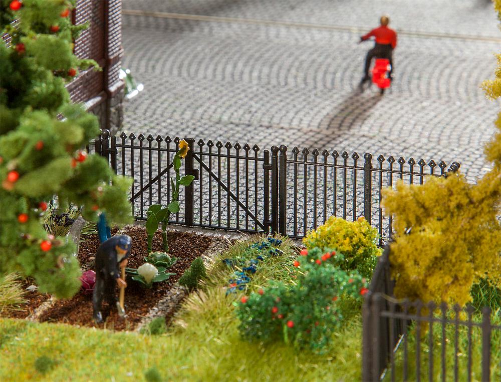 Faller 180958   H0  Clôture en fer 200 x 19 mm