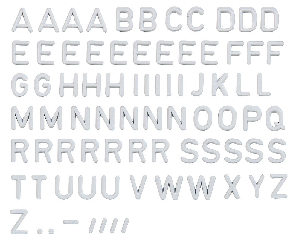 Faller 180965   H0  Kit de marquage ABC 