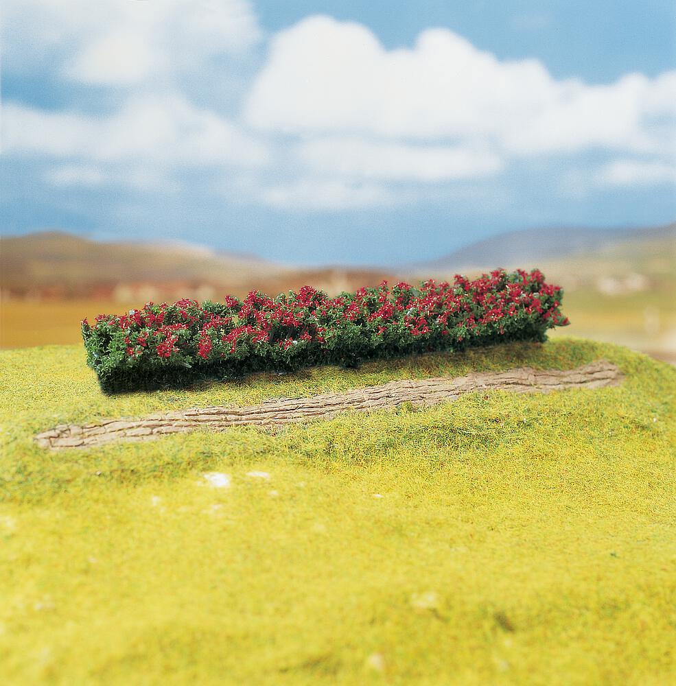 Faller 181352   H0, TT, N  3 PREMIUM Haies, fleurs rouges 160 x 25 x 20 mm