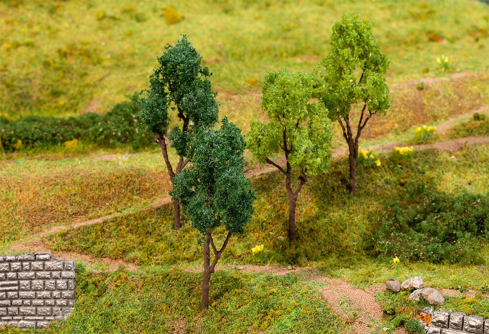 Faller 181379   H0, TT, N  4 Arbres, assortis 