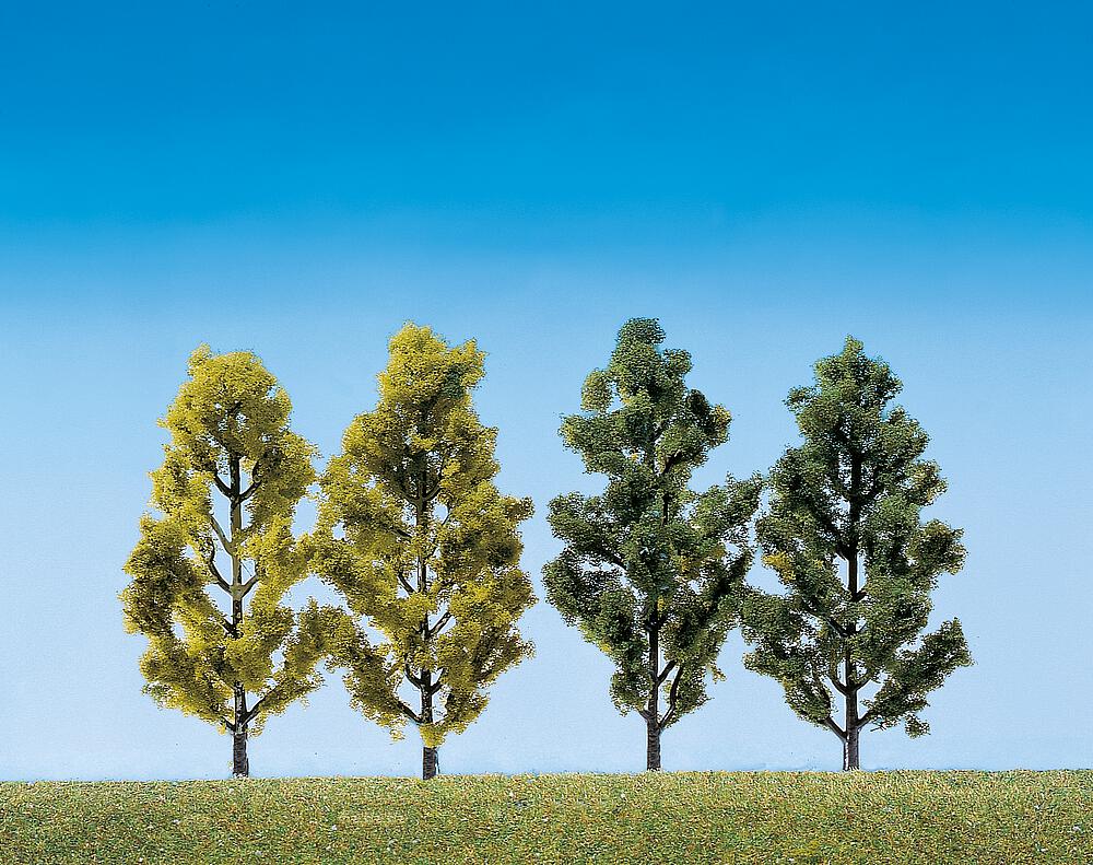 Faller 181405   H0, TT, N  2 Bouleaux + 2 Peupliers 