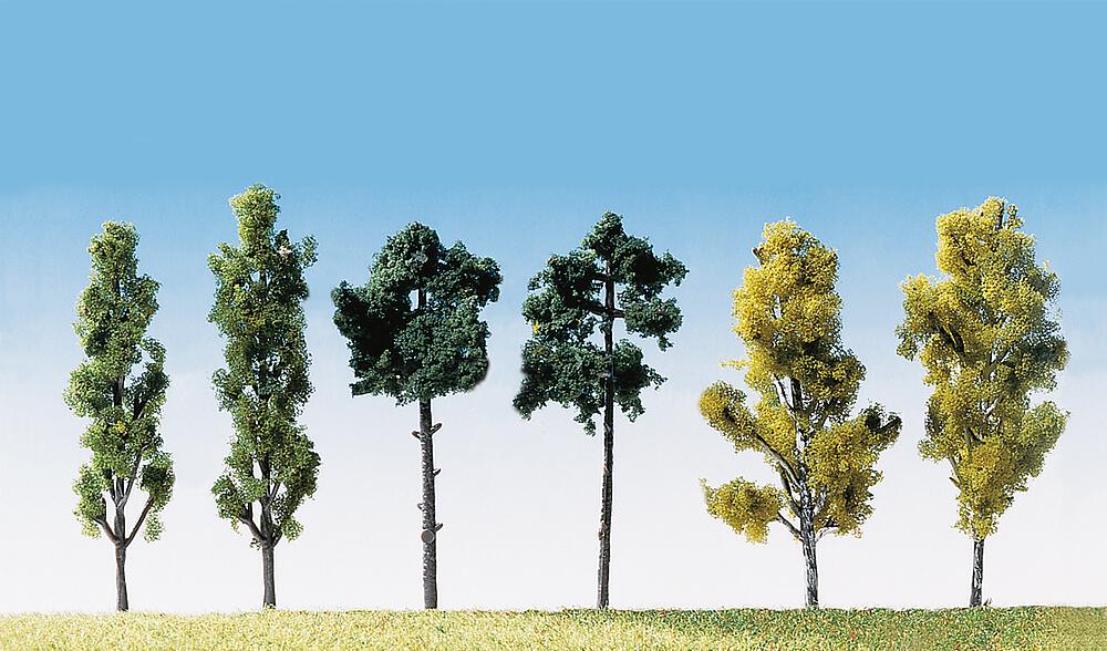 Faller 181488   H0, TT, N  6 Arbres assortis 