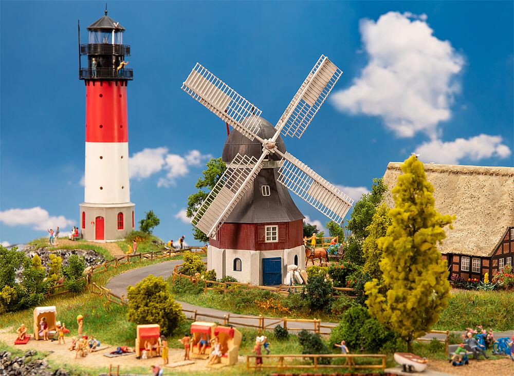 Faller 191792   H0  Moulin à vent Bertha 98 x 175 x 203 mm