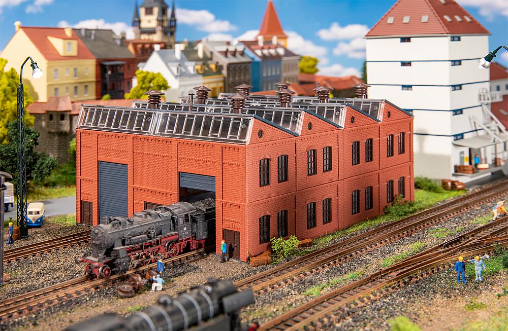 Faller 222096   N  Atelier pour locomotives 205 x 138 x 90 mm