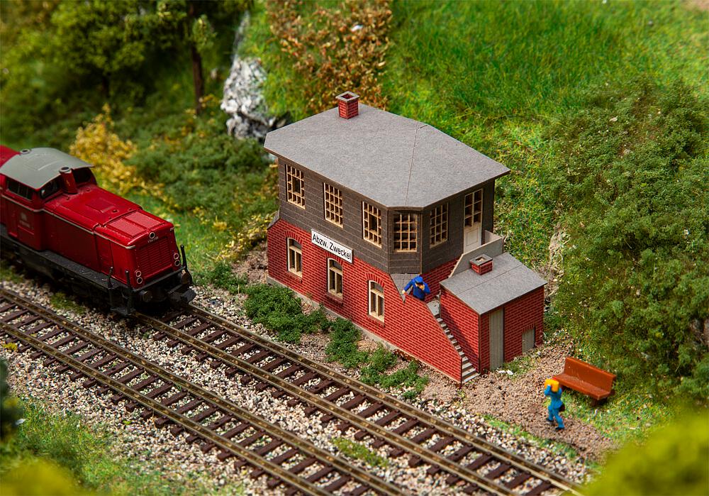 Faller 222109   N  Poste d’aiguillage Zweckel 67 x 32 x 42 mm