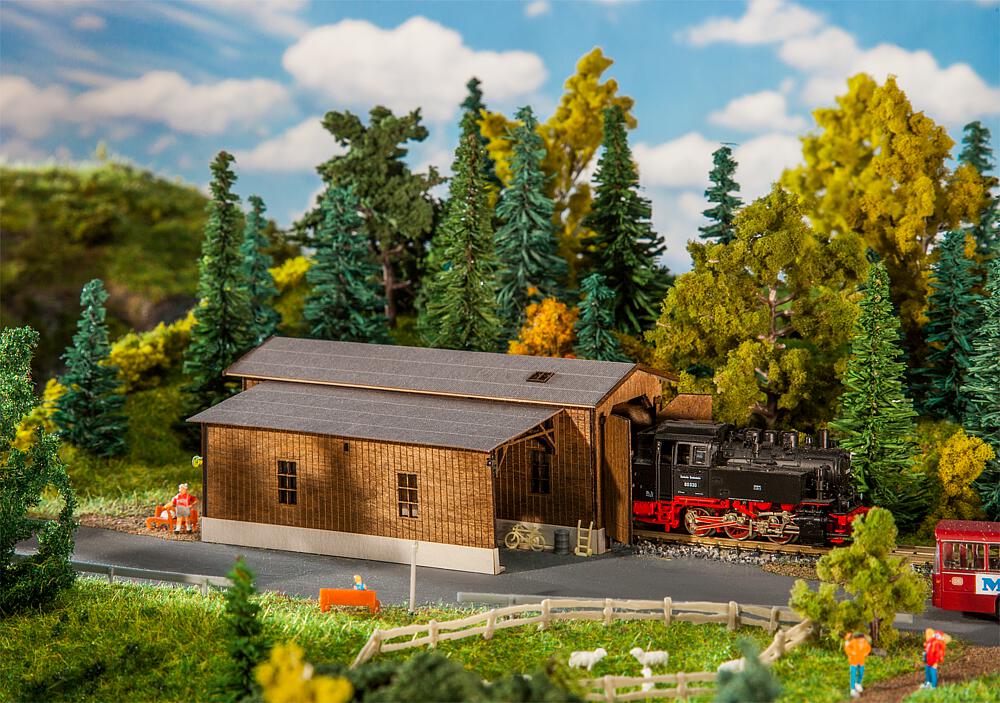 Faller 222167   N  Remise pour motrice Oberharmersbach 106 x 72 x 43 mm