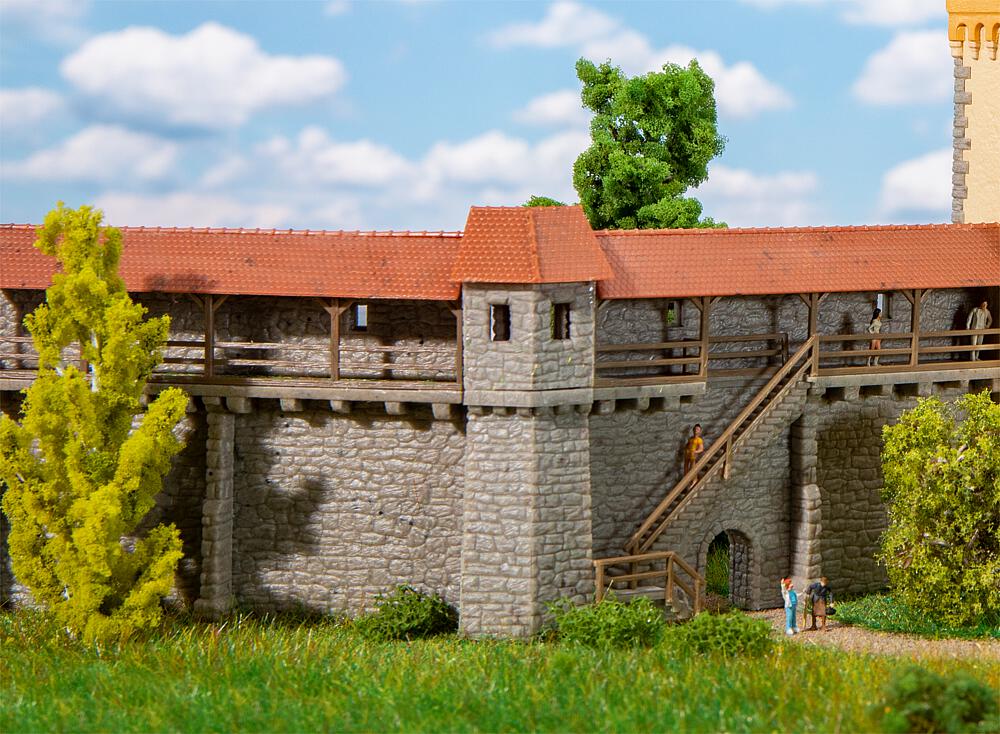 Faller 232170   N  Coffret Murs de la vieille ville 85 x 20 x 69 mm (2 x), 24 x 13 x 59 mm (2 x), 22 x 21 x 69 mm, 33 x 25 x 69 mm