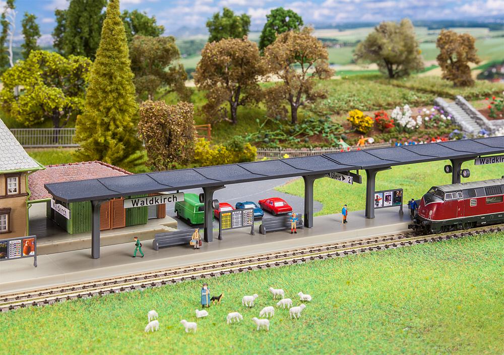 Faller 232535   N  2 Quais 251 x 43 x 45 mm (2 x)
