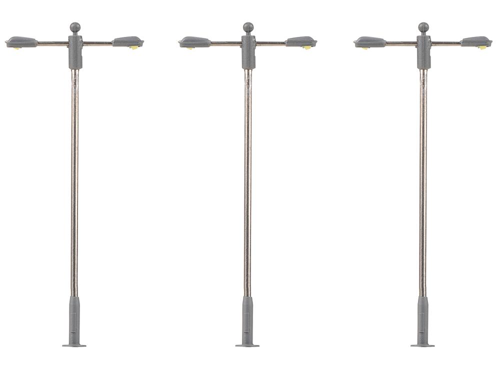Faller 272123   N  Éclairages publics LED, lampes en prolongement, froid blanc, 3 pieces 