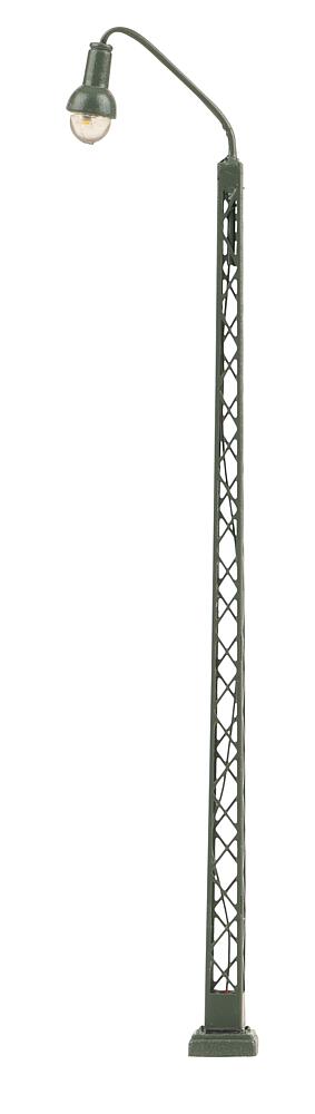 Faller 272224   N  Lampe LED cintrée sur poteau en treillis, froid blanc 