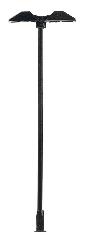 Faller 272232   N  Lampadaire trapézoïdal LED, deux lampes, blanc chaud 