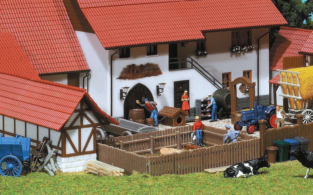 Faller 272403   N  Clôture à claire-voie, 437 mm 