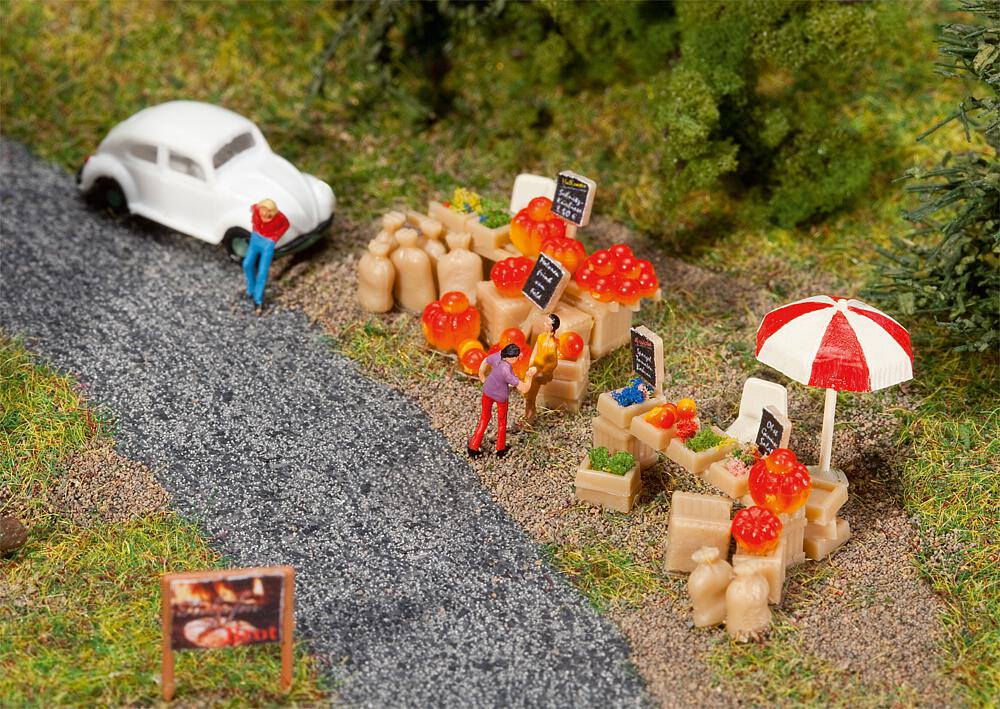 Faller 272536   N  Stand de vente de rue 