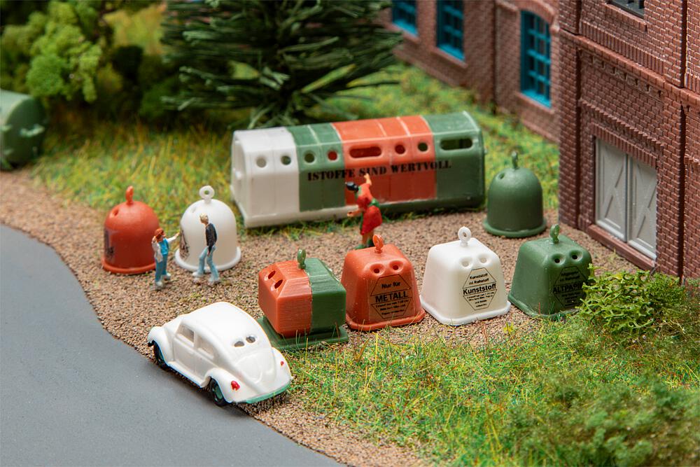 Faller 272567   N  Kit de conteneurs de tri 