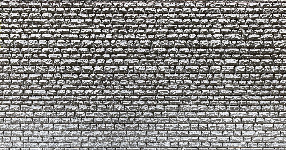 Faller 272651   N  Plaque de décoration Pros, Maçonnerie de panneresses 370 x 125 x 4 mm (2 x)