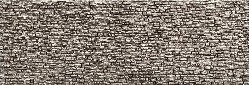 Faller 272653   N  Dalle de décoration Pros, Mur en pierres sèches 370 x 125 x 6 mm (2 x)
