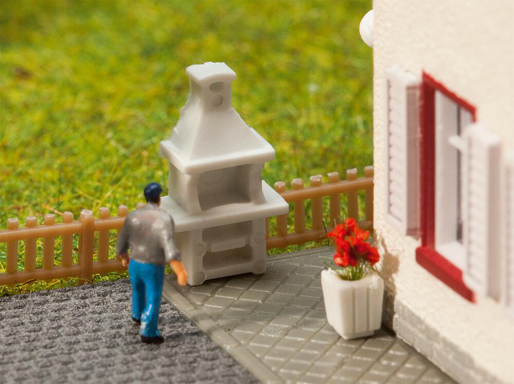 Faller 272901   N  2 Barbecues de jardin 