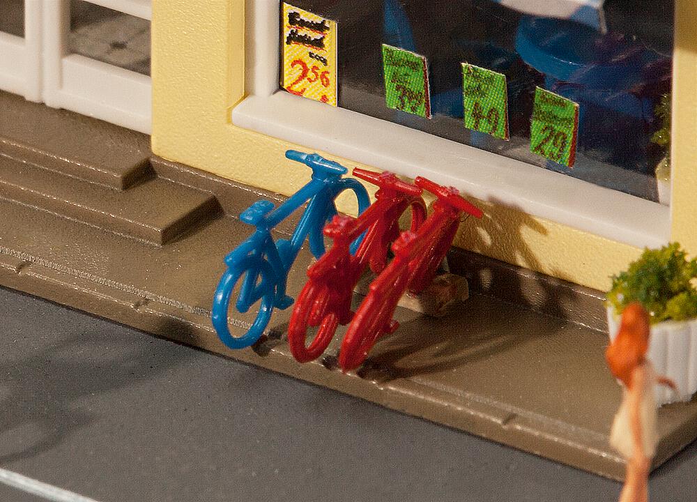 Faller 272903   N  8 Bicyclettes 