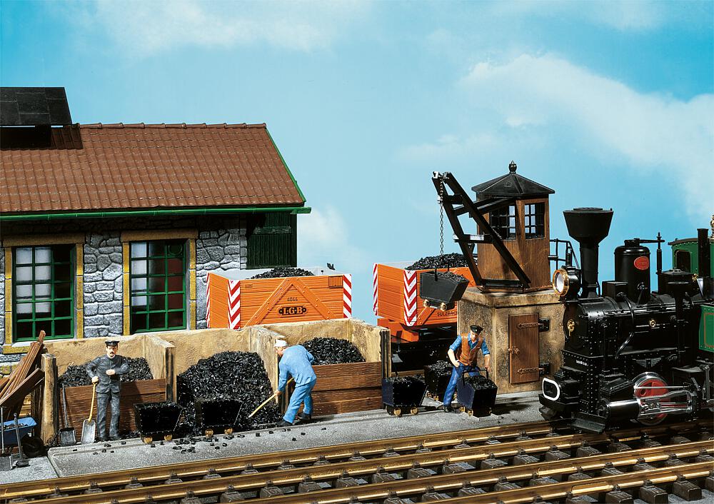 POLA 330920   G  Petit dépôt de charbon 545 x 170 x 230 mm